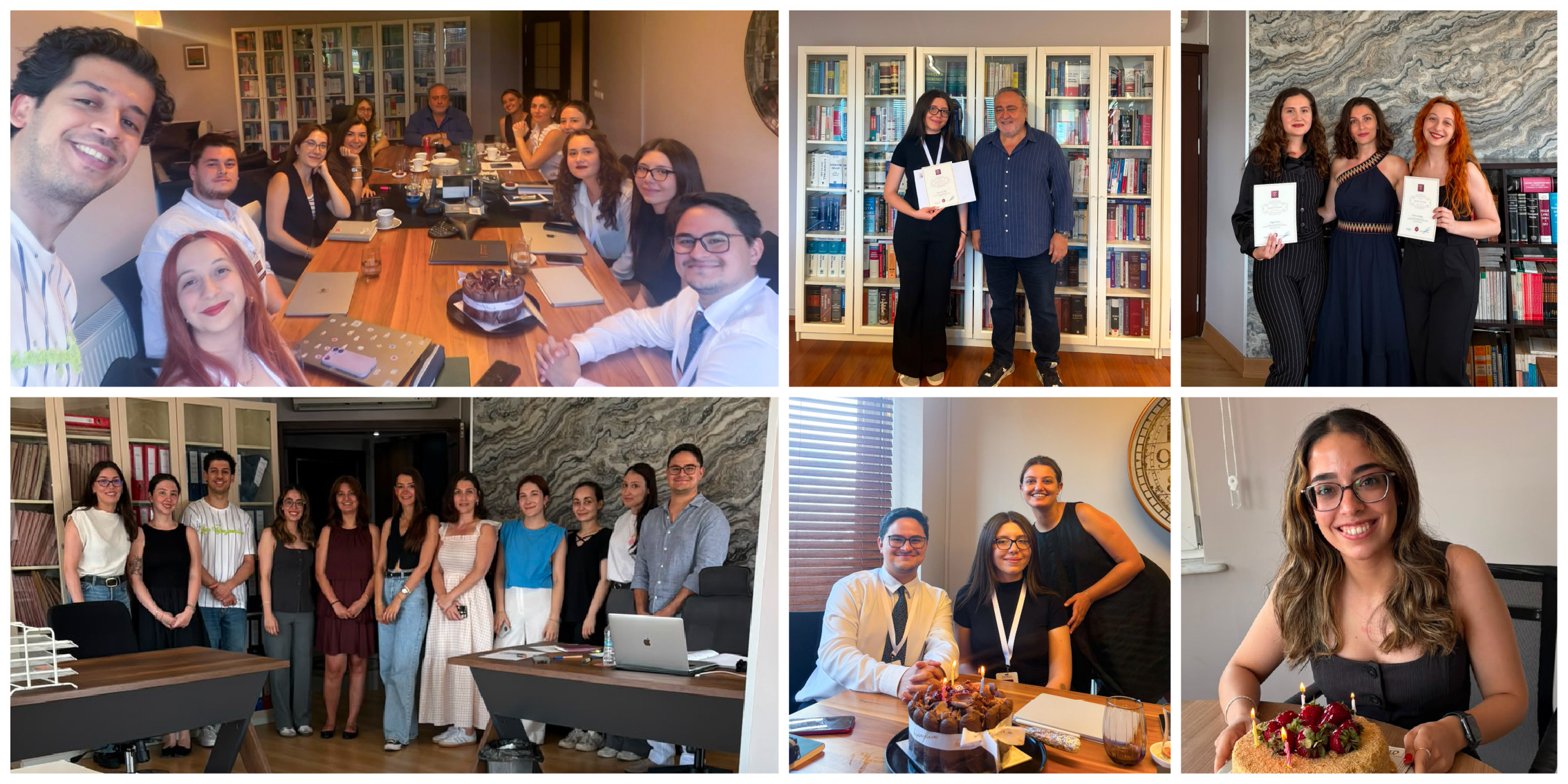 Şengün & Partners Presents Certificates to Student Interns Completing Their Internships